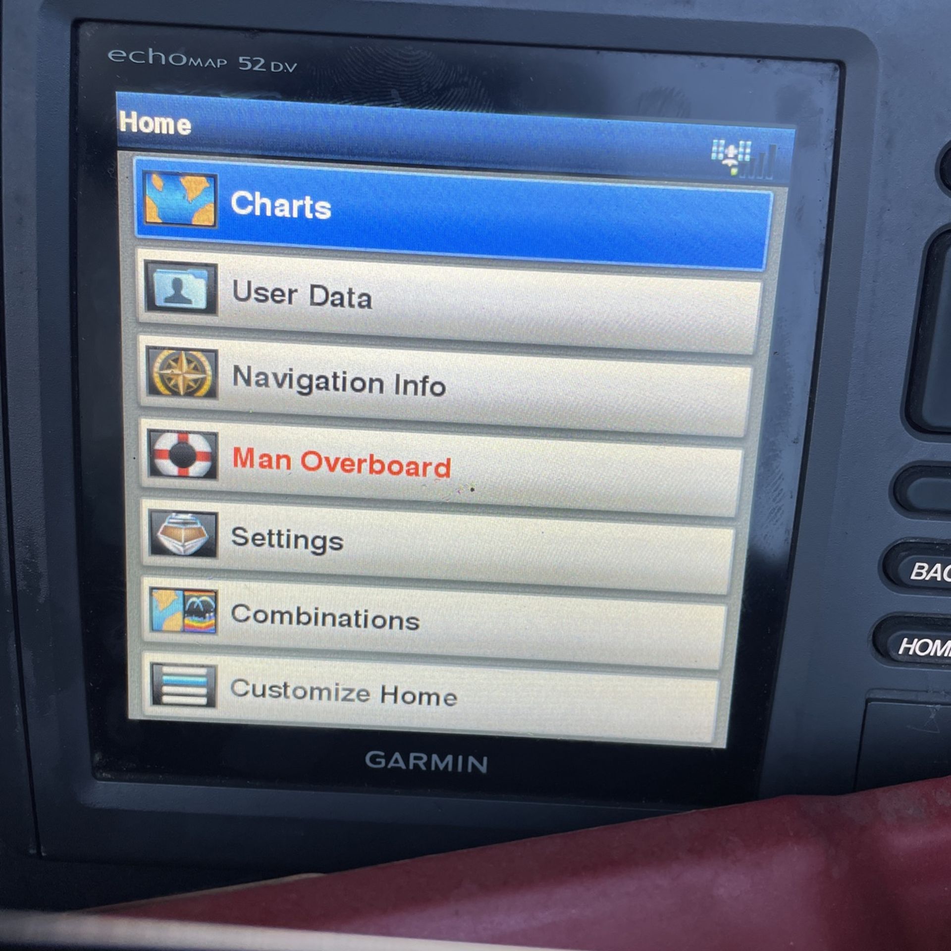 Garmin Echomap 52dv