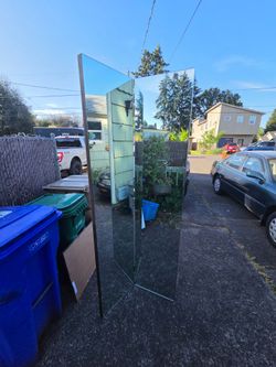 Heavy duty Corner folding mirror