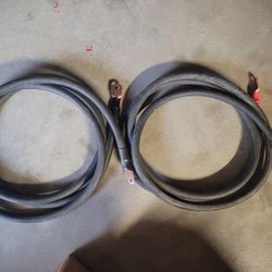 Battery Cable, 4/0 Wire 10 ft With 3/8 Lugs