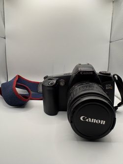 Canon EOS Rebel G Film Camera with 28-90mm and Tamron 70-300mm Lenses