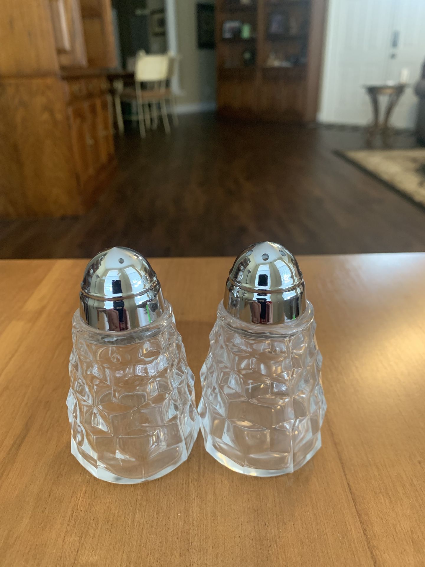 Fostoria American Salt And Pepper