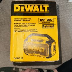 Dewalt Job site Bluetooth Radio 