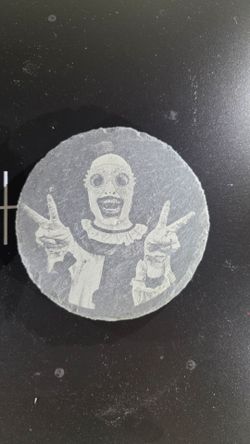 Terrifier Art the Clown coasters