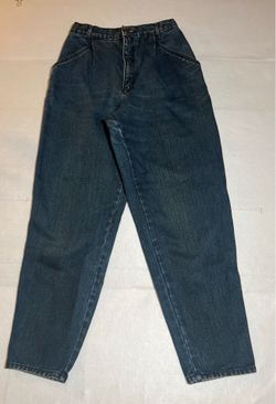 Vintage Calvin Klein Sport Women’s Dark Wash Mom Jeans, Blue,  Size 8 USA Made