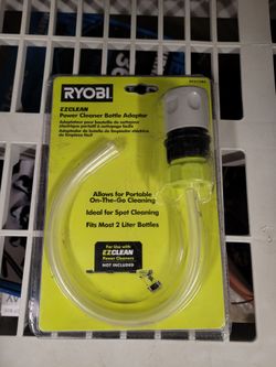 EZClean Power Cleaner BOTTLE ADAPTER Ryobi RY3112BA portable fits most 2L bottle