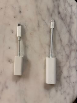 Apple Genuine Firewire 800 to Thunderbolt 2 & Thunderbolt 2 to Thunderbolt 3 adapter
