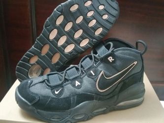 BRAND NEW NIKE AIR MAX UPTEMPO MENS SHOE BLACK BRONZE 100% AUTHENTIC