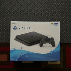 Sony PlayStation 4 Slim 500GB Gaming Console with Controller - White