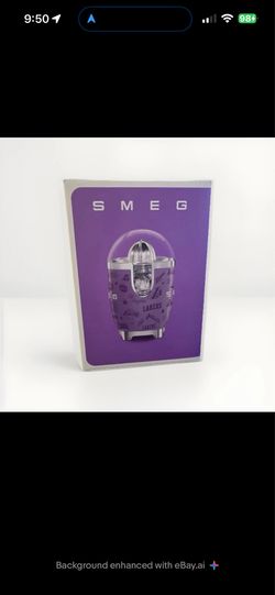 SMEG Citrus Juicer – Los Angeles Lakers Limited Edition (Brand New, Sealed) 🏀💜💛