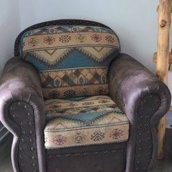 Couch And Oversized Chair