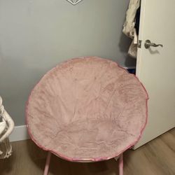 Justice Pink Foldable Satellite Chair 