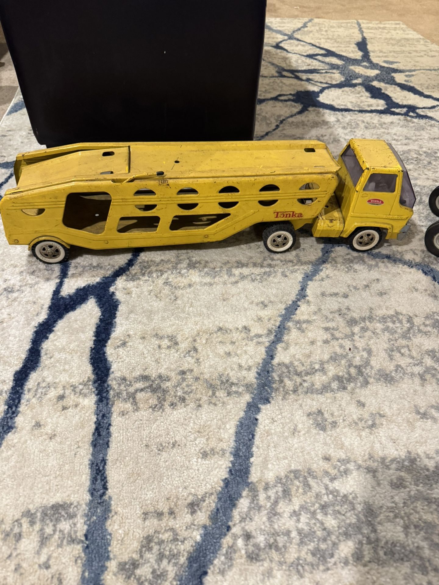 Ford Tractor And Tonka Car Transport