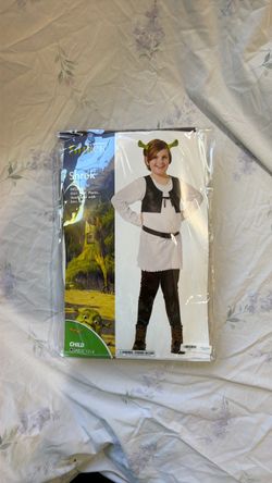Halloween Costume Shrek Child Size New