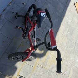 Huffy Rock It kids' bike with 16-inch wheels.