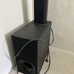 Sony Speaker and Subwoofer