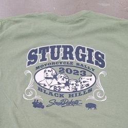 Sturgis 2023 custom t-shirt Extremely limited Very short run.