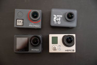 AKASO And Gopro Action Camera Bundle