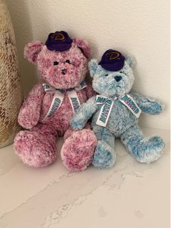 MLB/Baseball Collectible Plushies,  Arizona Diamondbacks MLB Souvenir Plushies, Sold as set of 2