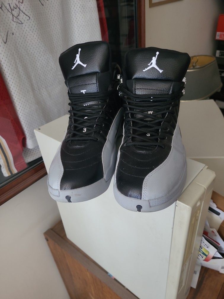 Wolf Gray Jordan 12s