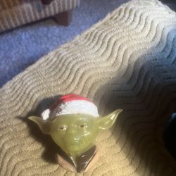 Star Wars Yoda Head 1980s Christmas Light Set Vintage 1970s