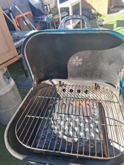 Charcoal grill;asador de carbon