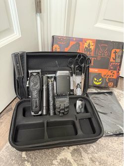 Professional hair clipper set