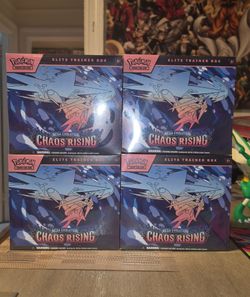 4 Chaos Rising ETBs (NEW)