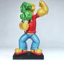 Popeye art sculpture statue furniture decor iPhone Halloween