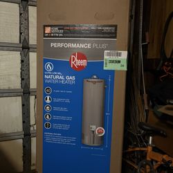 AO Smith 40 Gallon New Water Heater Rheem 40 Gallon Water Heater 