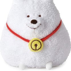 ROY6 Merchandise with Line Friends - Eddy Character 6" Standing Doll Plush Figure, White