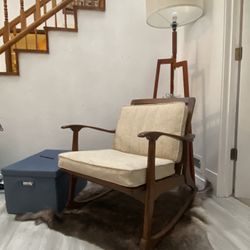 mid century modern rocking chair