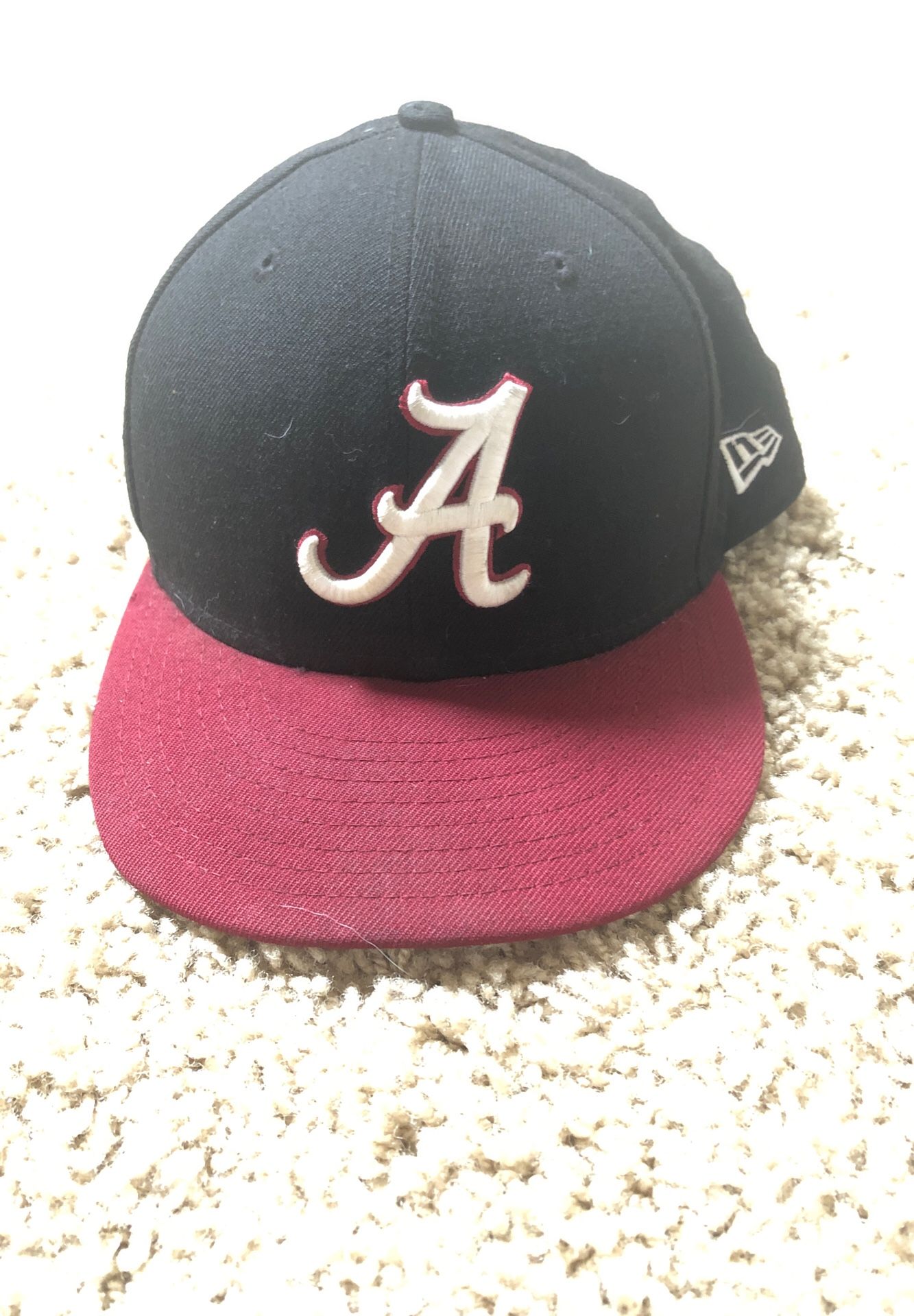 NCAA new era Alabama crimson tide fitted hat 7 3/8