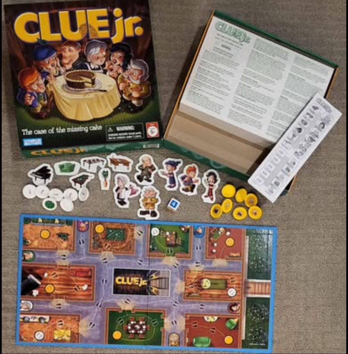 Clue Jr Junior Board Game for Kids