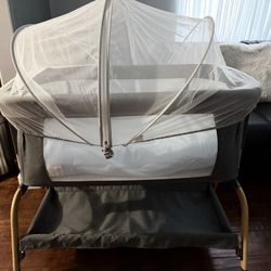 Baby Bassinet Set – $70 (Need Gone This Week)