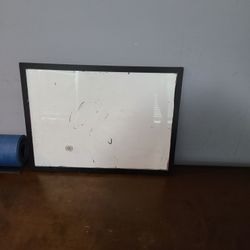 Whiteboard With Frame. 