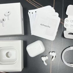 AirPods Pro (2nd. Generation) Bluetooth Wireless Earbuds Charging Case - White. 