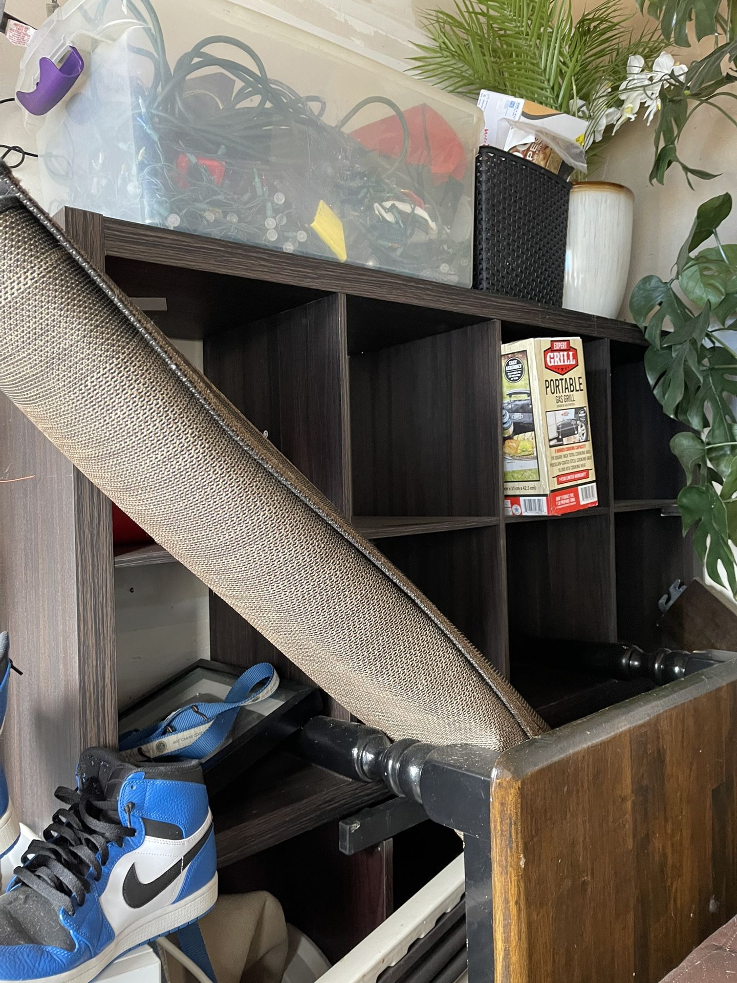 New IKEA Shelving Entertainment Stand.