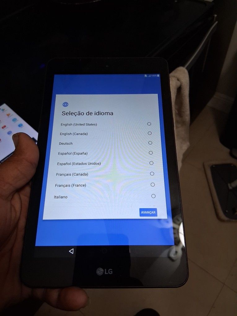 Samsung And LG Tablet