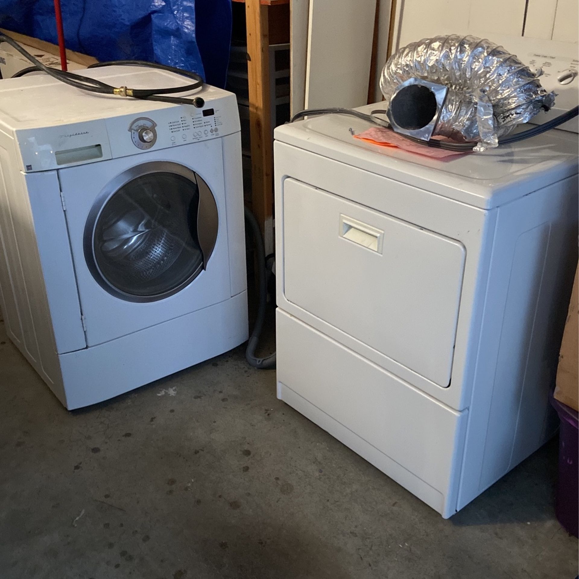 Working Washer/dryer Set
