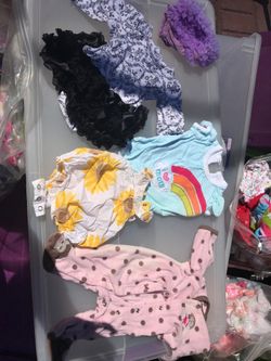 Newborn NB baby girl clothes