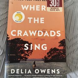 Where The Crawdads Sing Hardcover Book