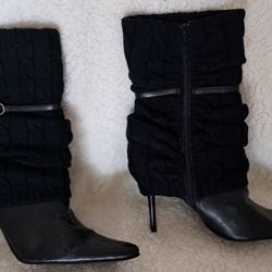 New Ladies Sweater Boot Size 7.5