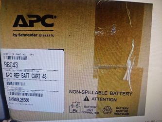 APC RBC43 APC REPLACEMENT Battery Cartridge