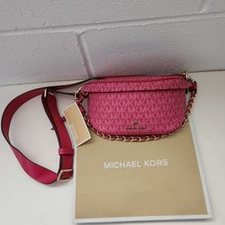 Michael Kors MK Belt Bag/Crossbody Purse. Mother's Day Gift.  NEW