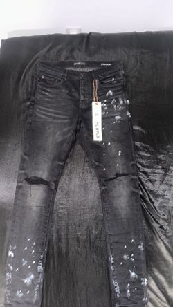 Men’s black purple jeans size 29
