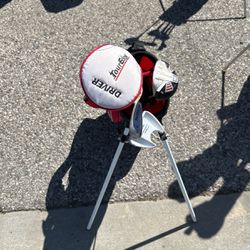  Junior Golf Clubs And A Bag