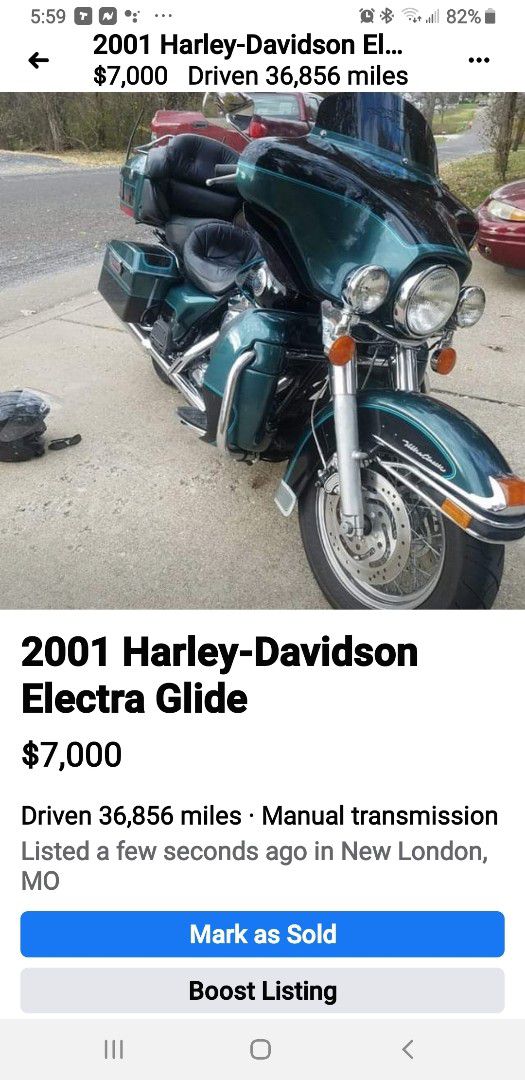 Photo 2001 Harley Davidson Electra glide