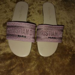 slide in size 8 Dior sandals