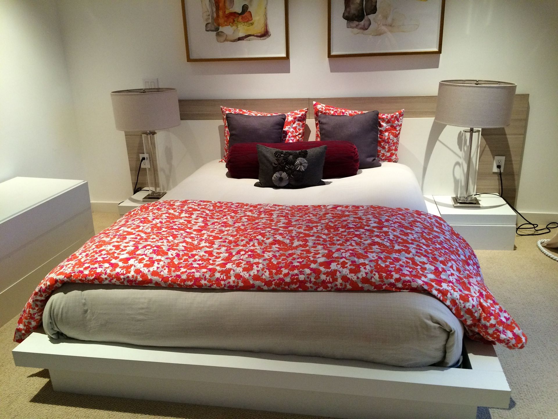 IKEA Lift-up Queen Storage Bed frame