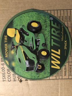 WILTIRE front 15x6.00-6. 2-Pack